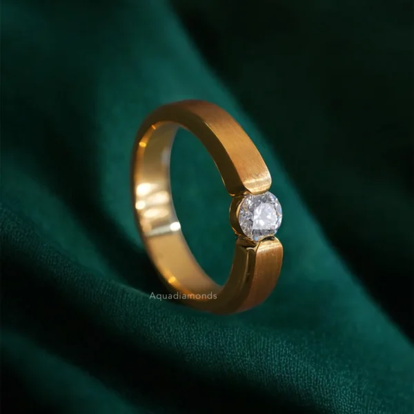 Bold Solitaire Ring