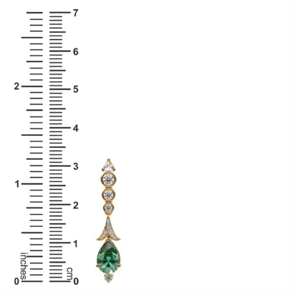 Emerald Raindrop Tops - Image 6