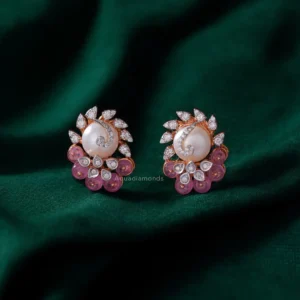 Imperial Petal Diamond studs