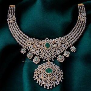Emerald & Diamond Grandeur Necklace