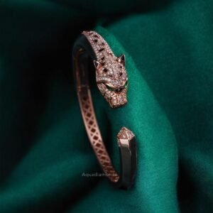The Apex Panther Diamond Cuff