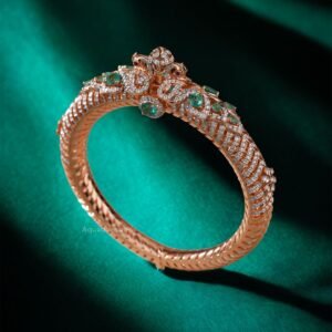 Imperial Emerald Crown Bracelet