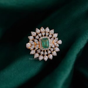 Emerald Cocktail Ring