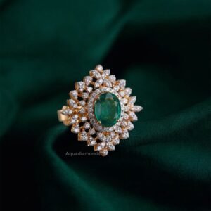 Monarch Bloom Statement Ring