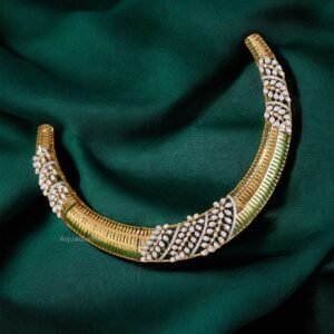 The Modern Diamond Cuff Necklace