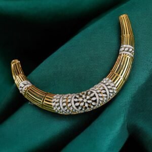 The Golden Torque Diamond Choker